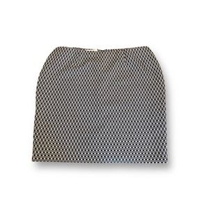 NEW NWOT Jones Studio Womens 24W Pencil Skirt Lined Geometric Black White
